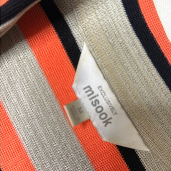 Misook Multi-color Striped Knit Blazer Size Medium - Picture 8 of 11